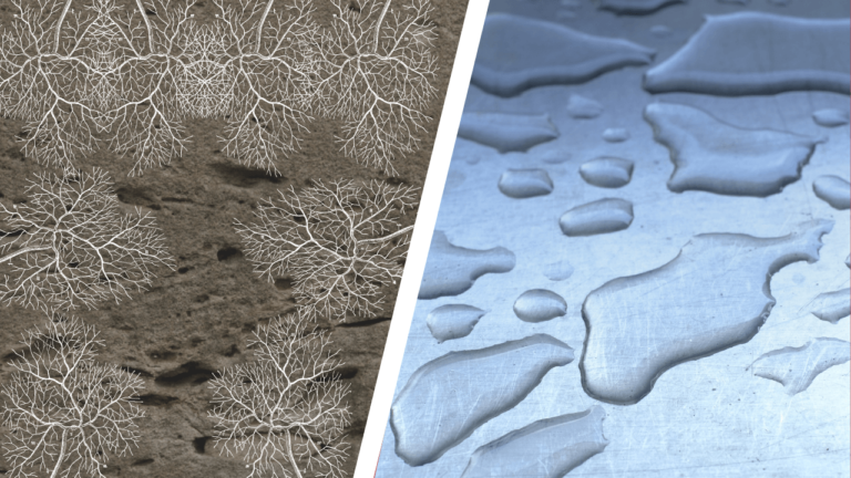 Porous vs non-porous materials