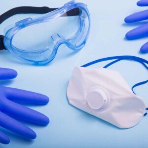 Lead dust cleaning PPE safety kit 