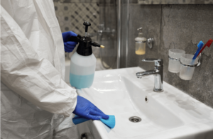 Biohazard trauma services cleaning