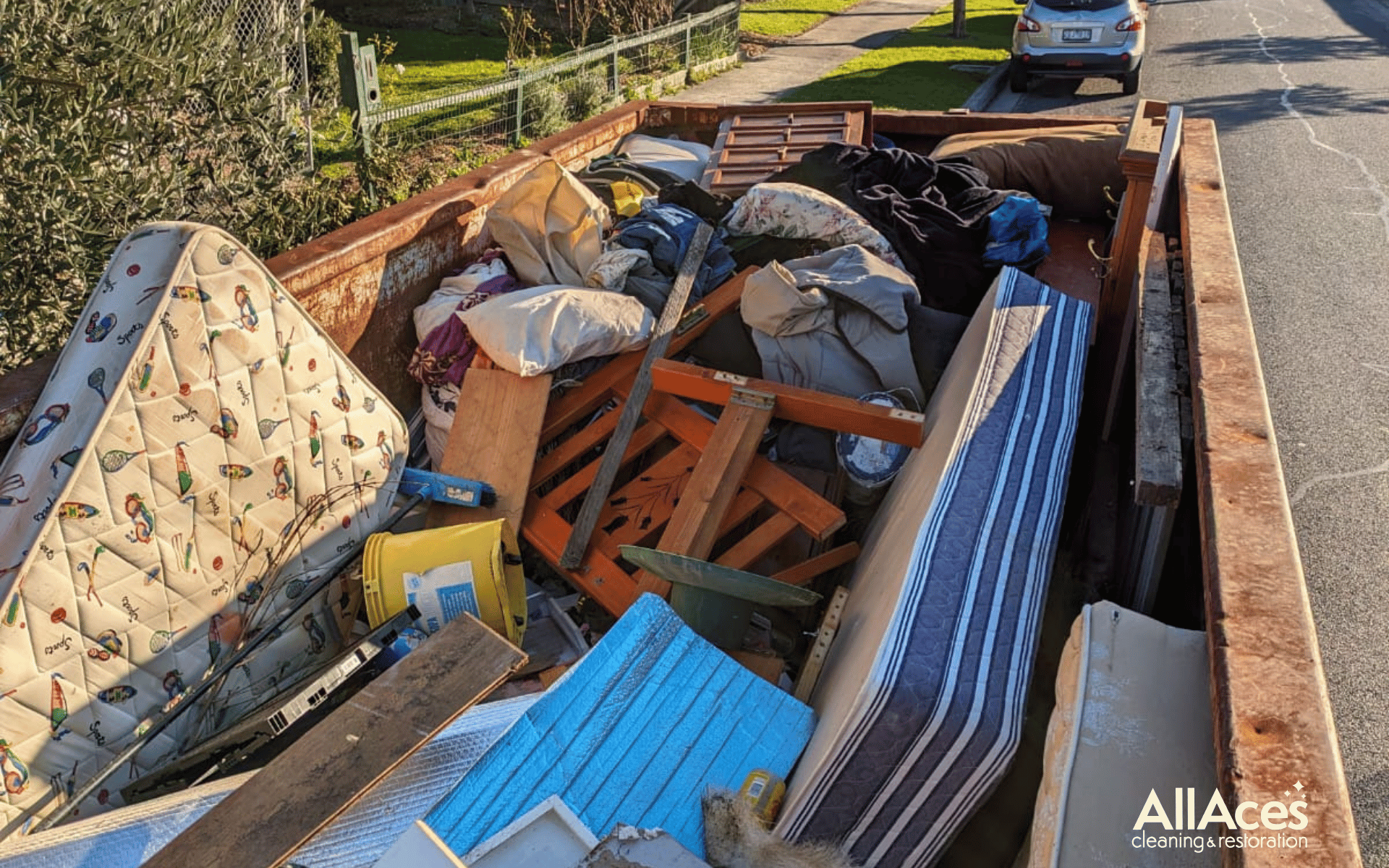 AllAces Rubbish Cleaning Completed Project