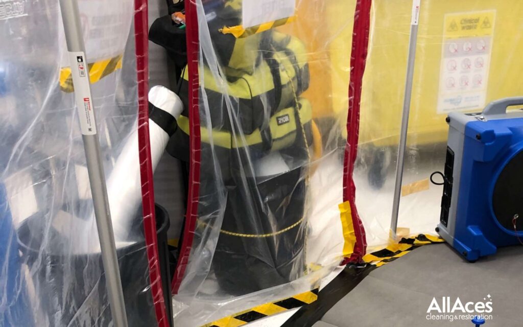 AllAces chemical decontamination completed project 1