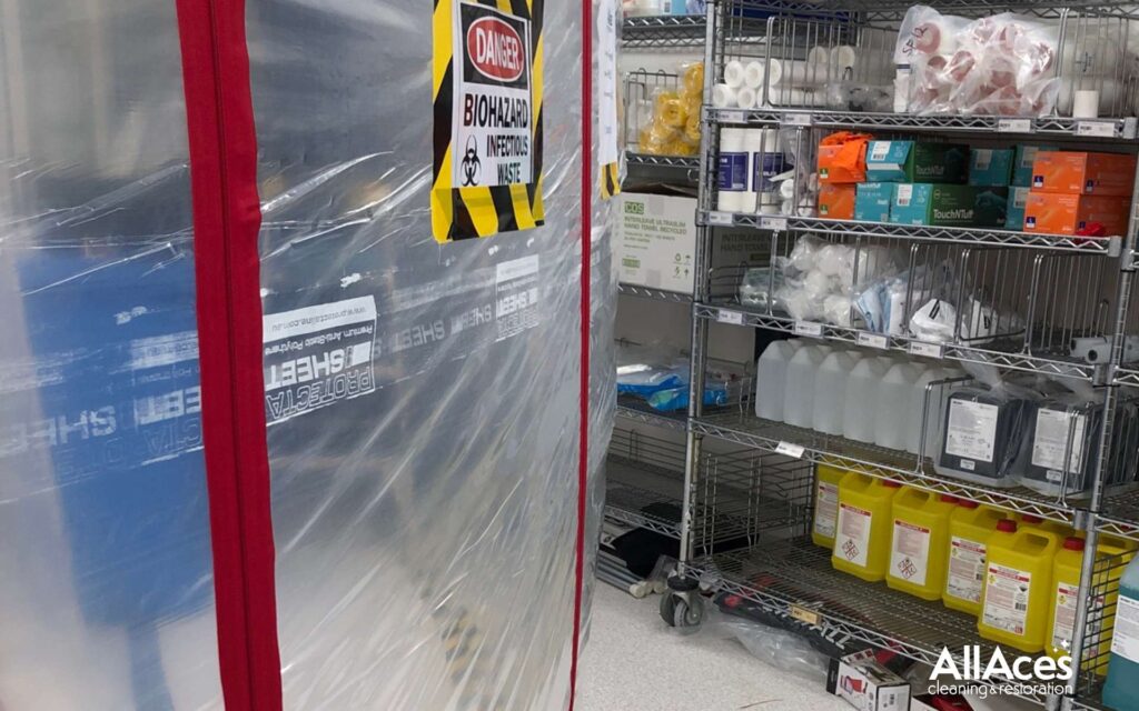 AllAces chemical decontamination completed project 2