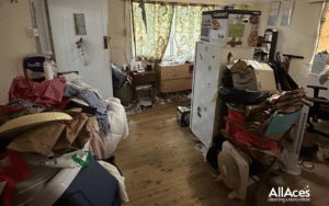 AllAces Hoarding and Squalor Cleanup Service Before