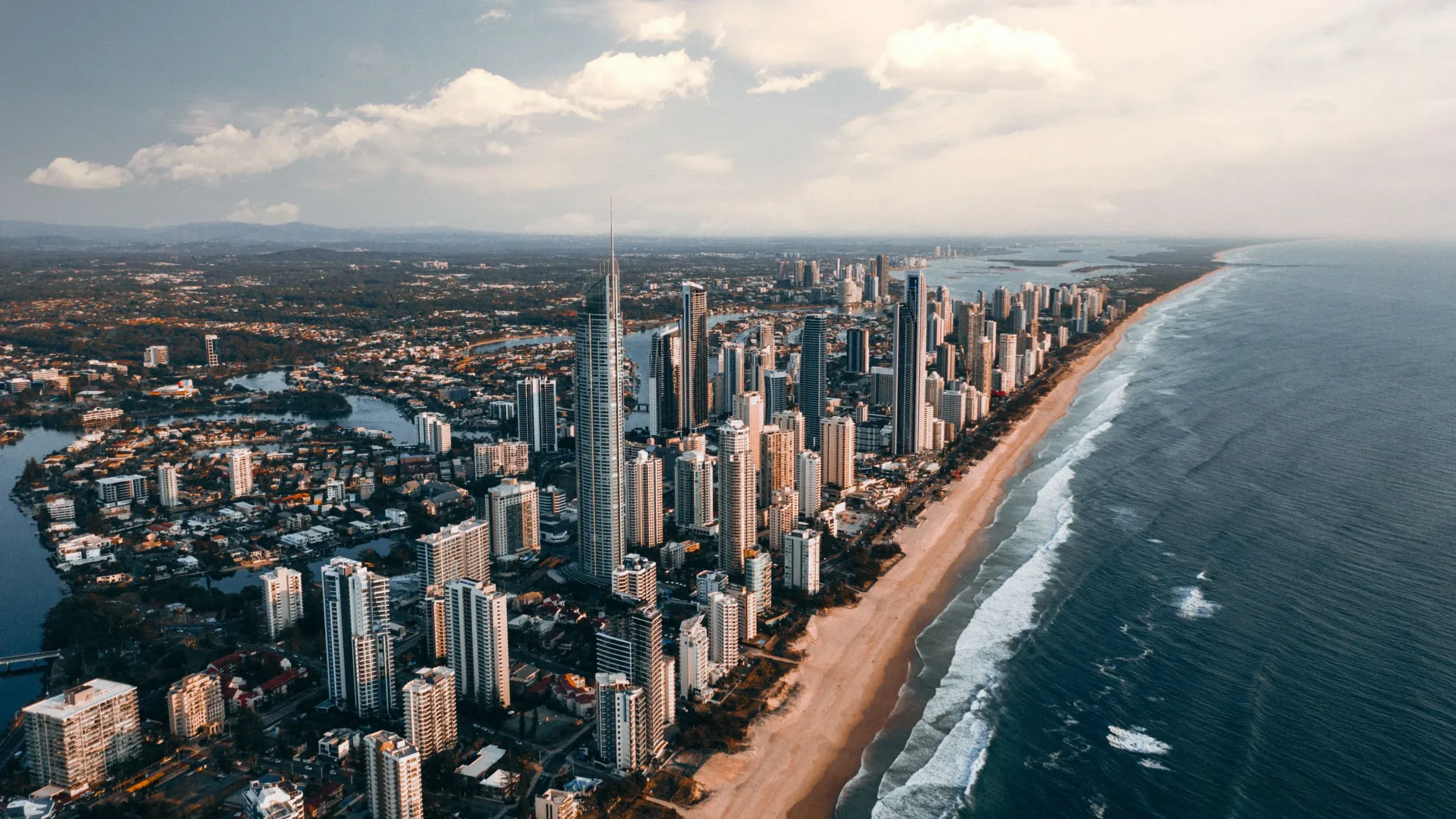 Gold Coast cityscape and towers