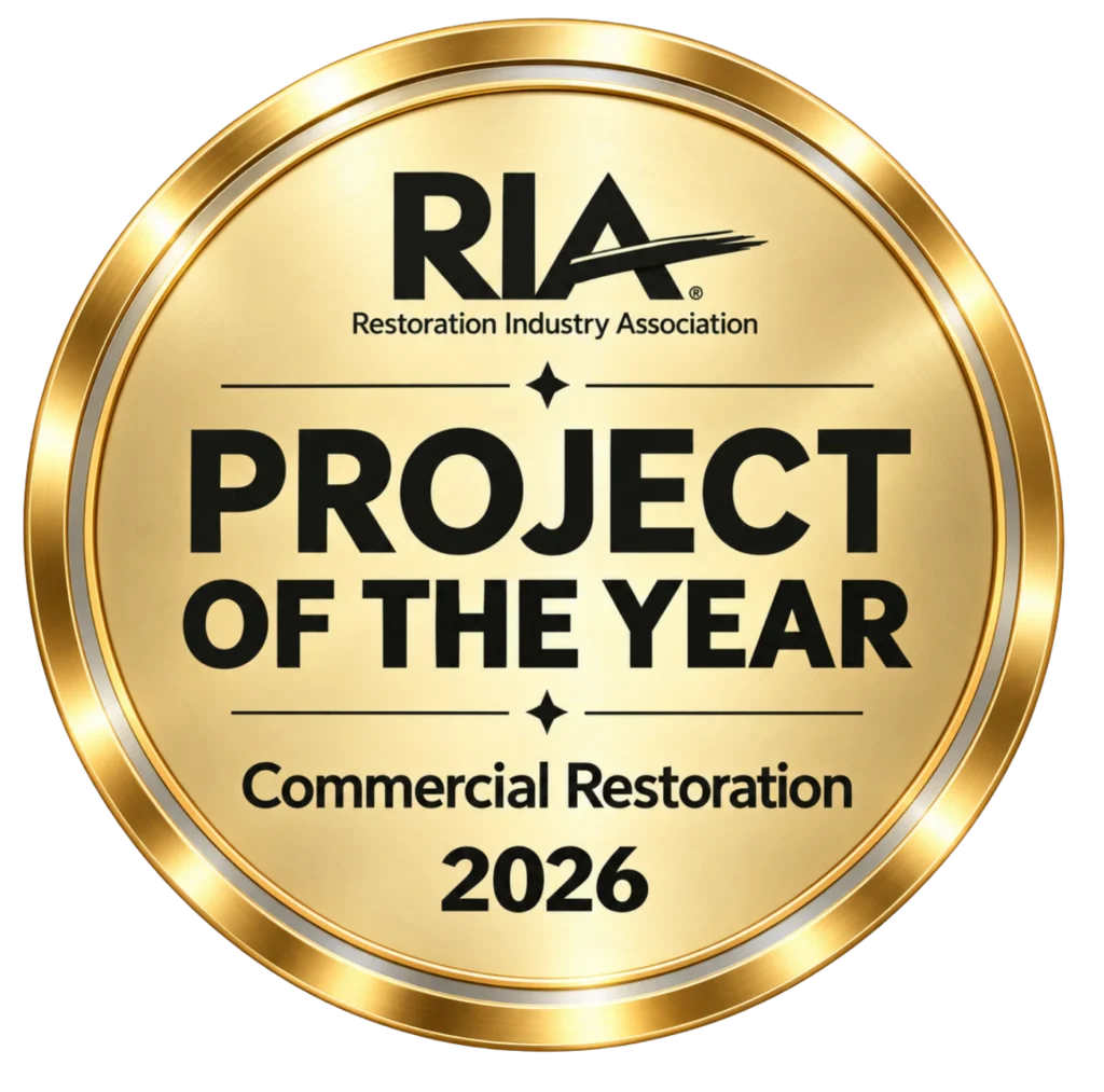 AllAces Cleaning & Restoration awarded Commercial Restoration Project of the Year by peak industry body RIA Australasia