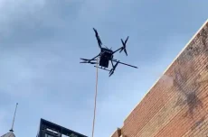 Drone-in-action-cleaning-BrickWall-1